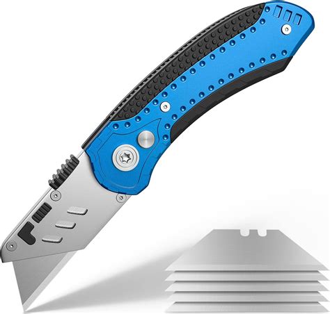 metal box cutter knife|best folding box cutter.